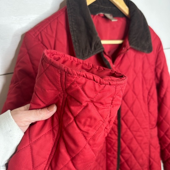 White Stag Barn Coat Snap Closure Quilted Jacket Women's - Size L  (12/14) - Picture 2 of 8